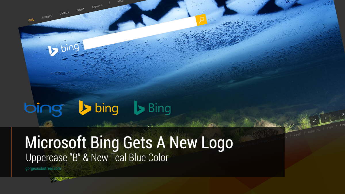 Bing's New Logo
