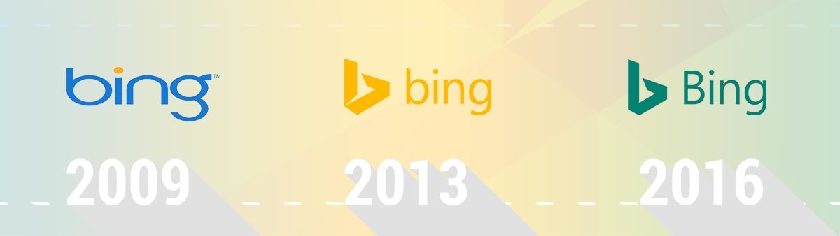 Microsoft Bing Logo Evolution